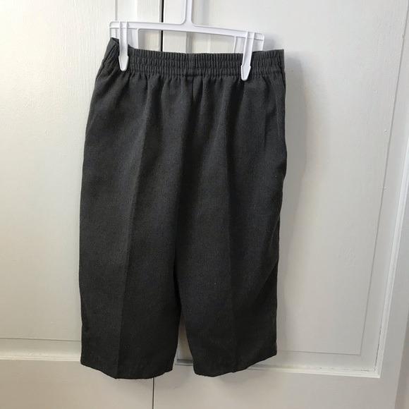 3/$25 PERFECTLY DRESSED Gray Polyester Blend Pants - Picture 4 of 5